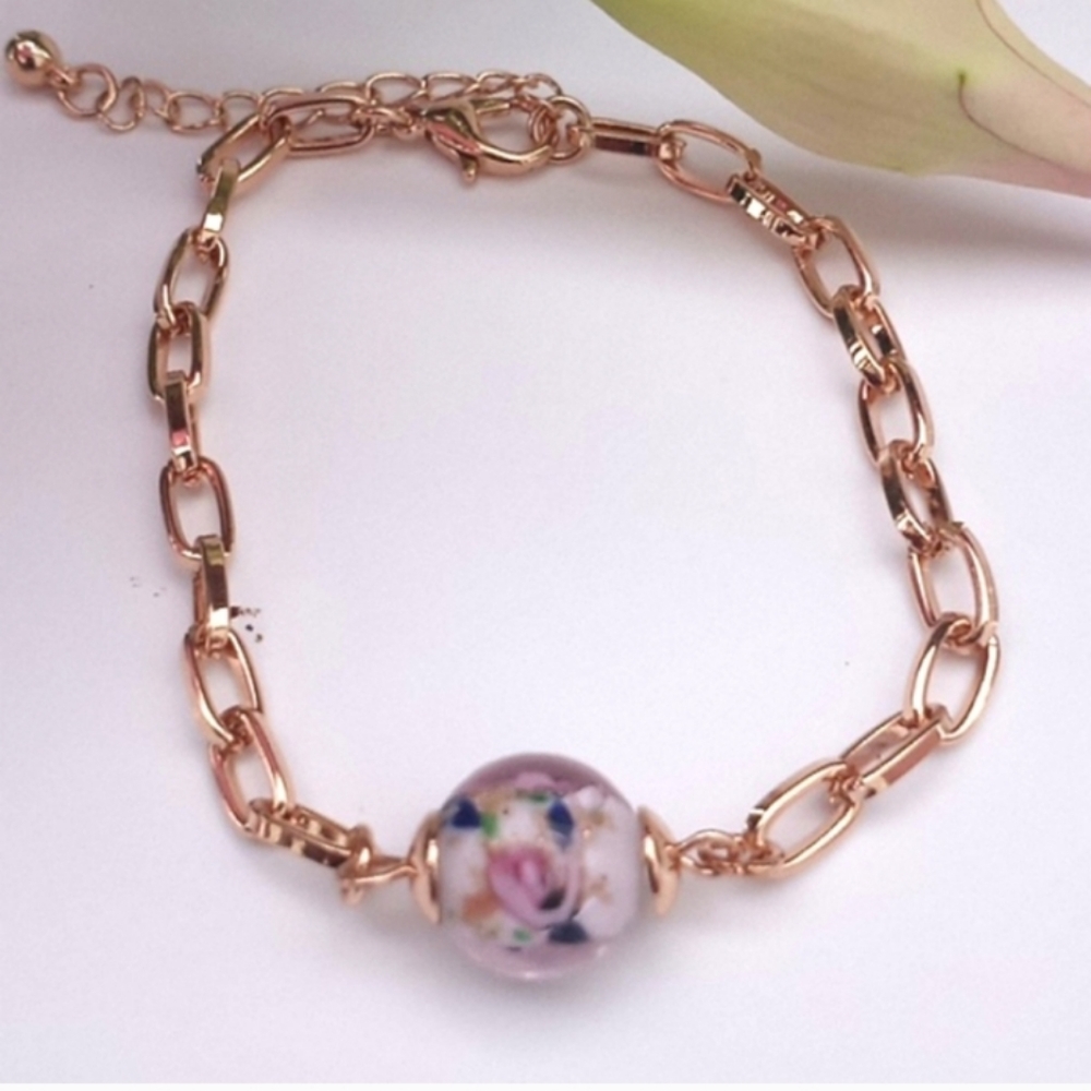 Roses Link Bracelet